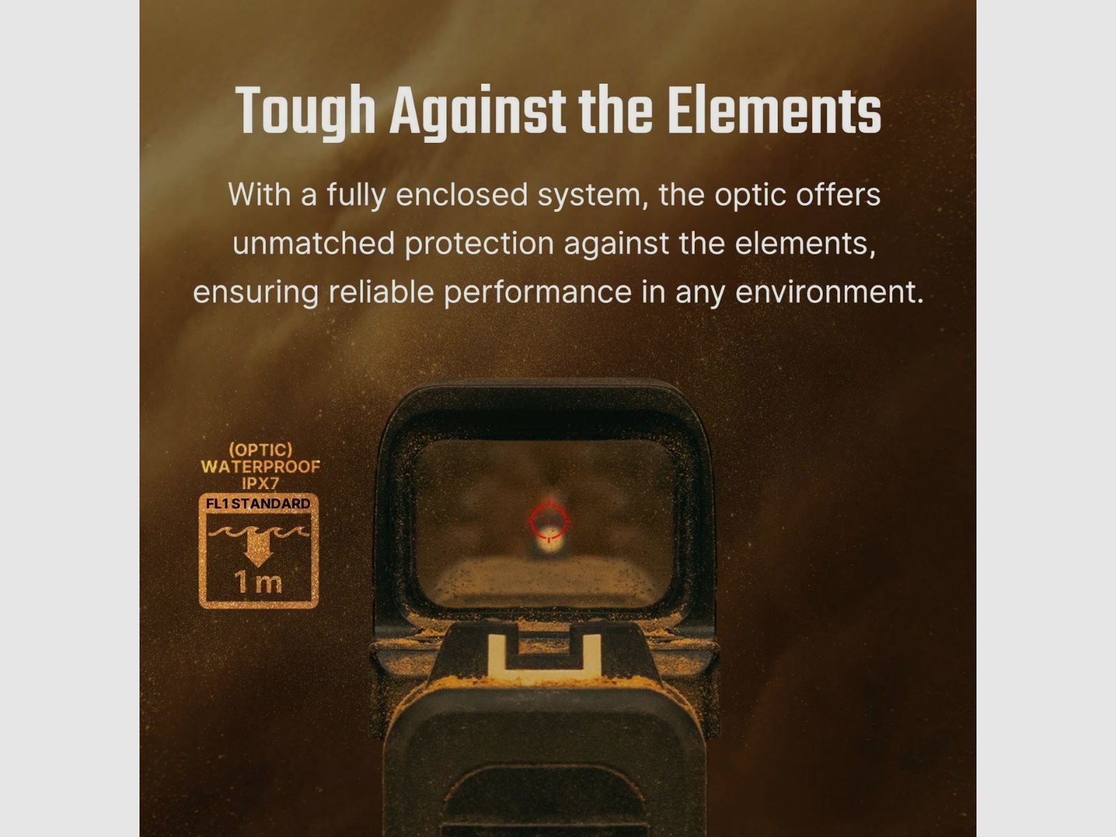 Olight - Osight SE - point de 2 MOA et cercle de 32 MOA - Osight SE 2 MOA, image 16 sur 25