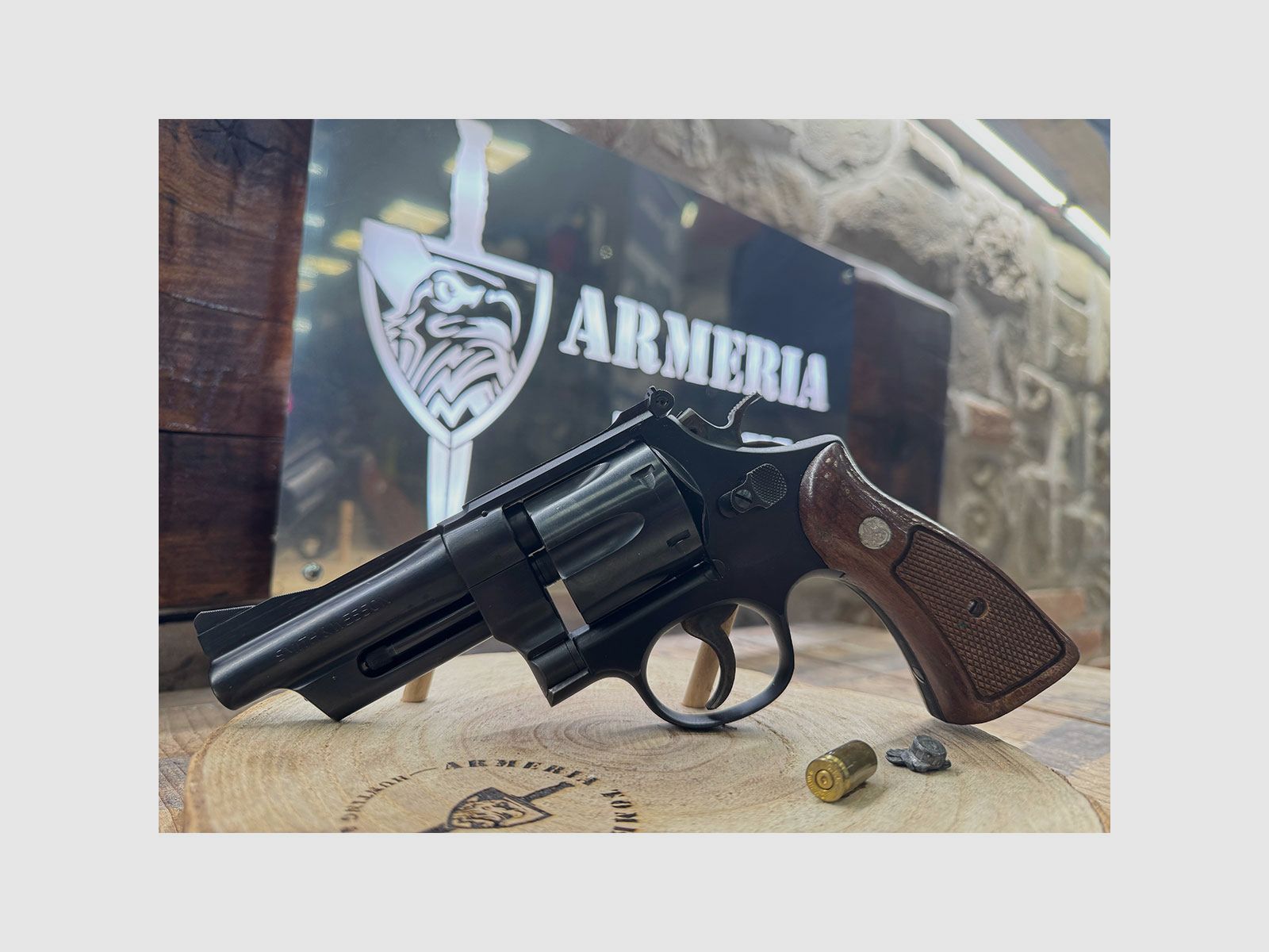 GEBRAUCHT – REVOLVER – SMITH & WESSON MOD. 28-2 HIGHWAY PATROLMAN 4" Kal. 357 Mag., Bild 1 von 7
