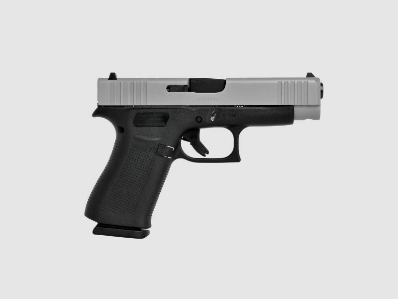 Glock Pistole 48 FS silver slide
