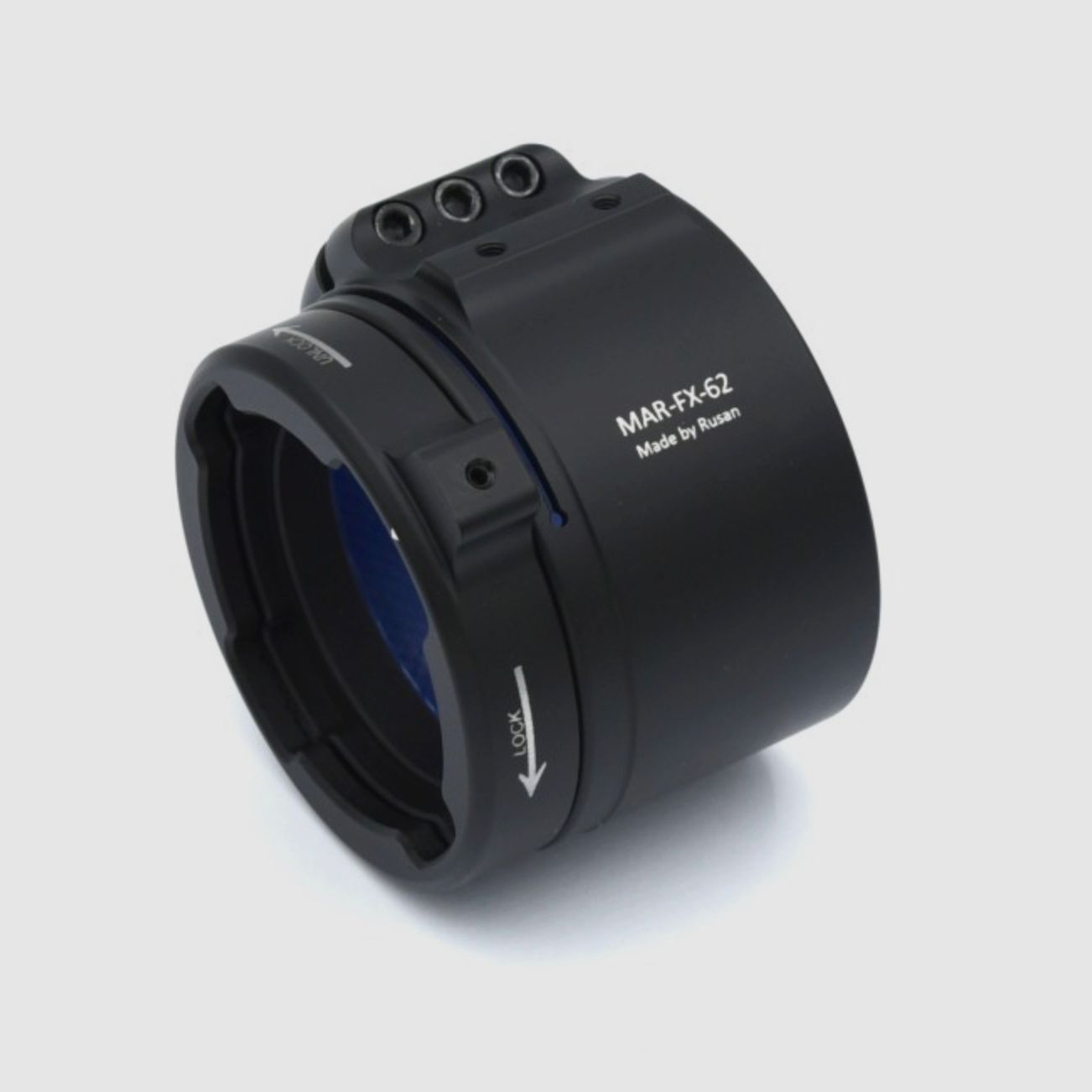 Rusan MAR-FX-56 modular adapter 56mm with triple screw connection