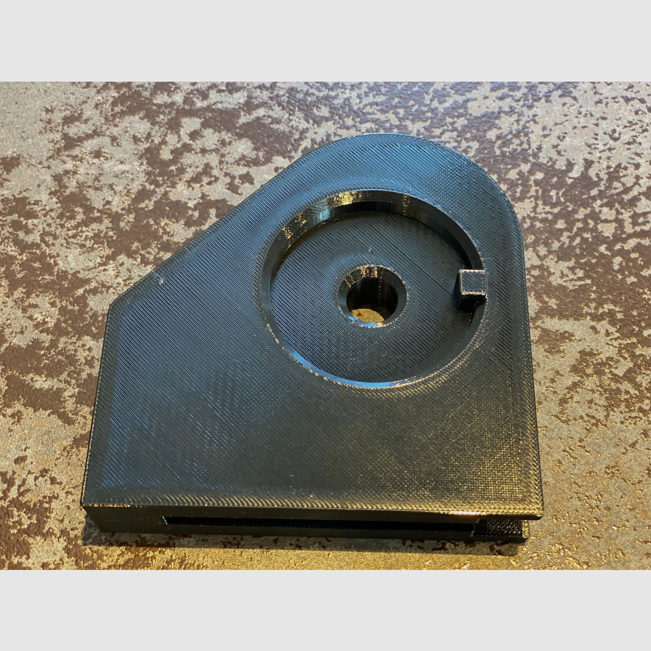 Buggyrad-Halter Professional für Qeridoo Kidgoo & Sportrex Anhänger - Rechts