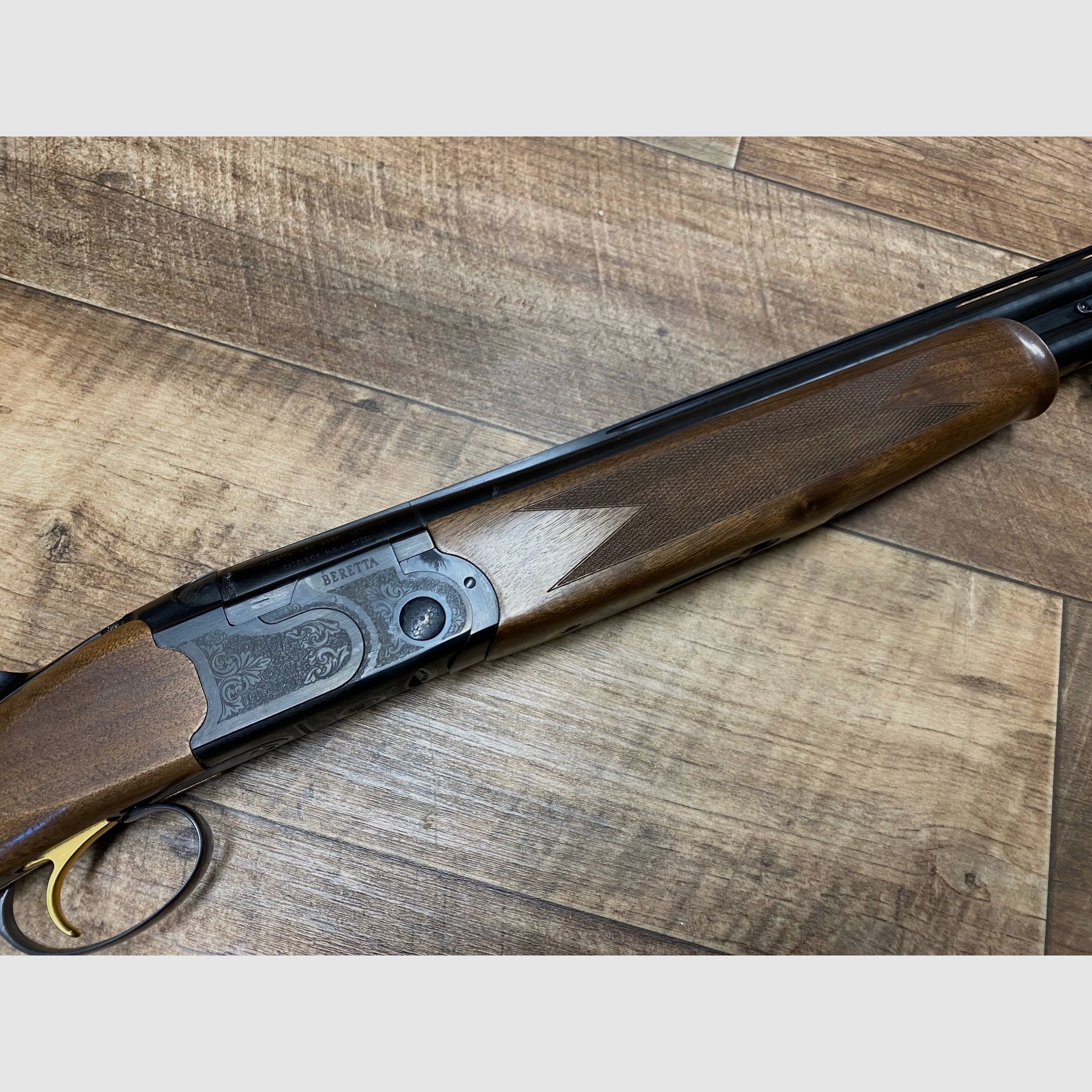 Beretta 686 Black Pigeon 1 Jacht LL 76cm riemsteun gemonteerd