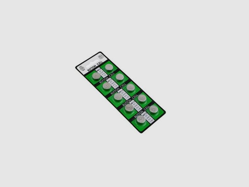 10 AG13 Batterien
