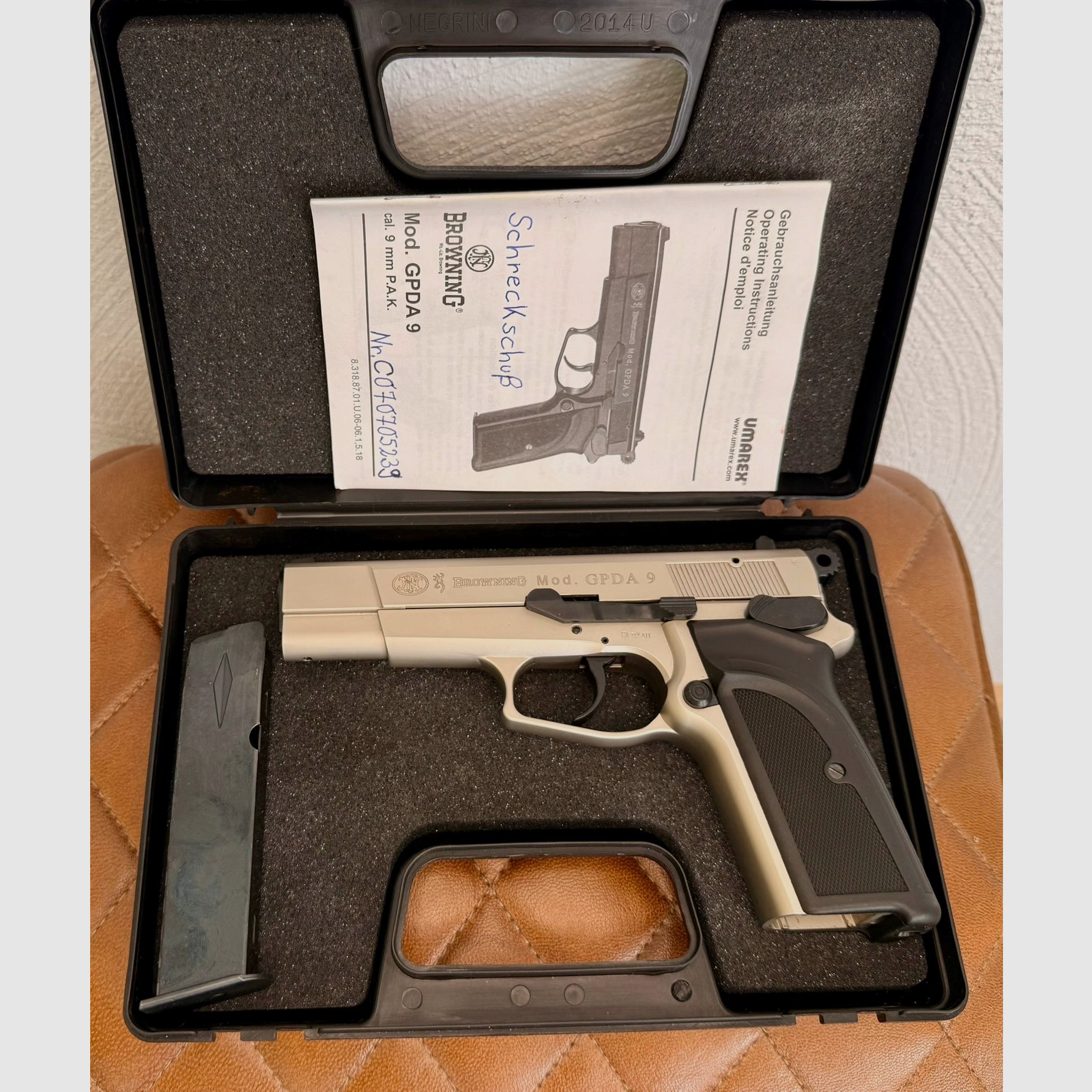 Browning GPDA 9 Nickel P.A.K.