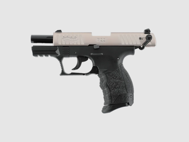 Walther P22Q – 9mm P.A.K. – Nickel Finish, Bild 2 von 2