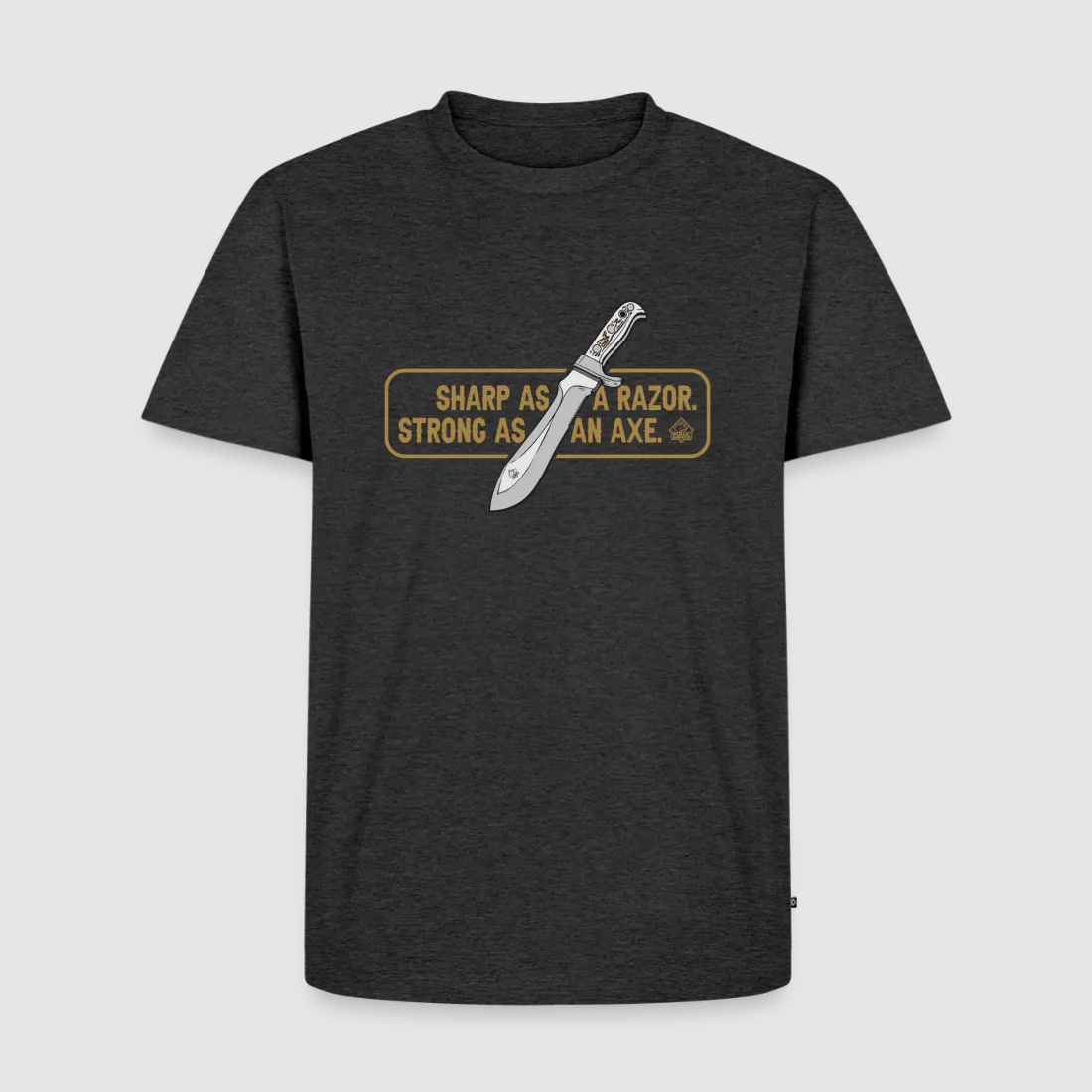 PUMA Men´s Premium T-Shirt "White Hunter Sharp & Strong"