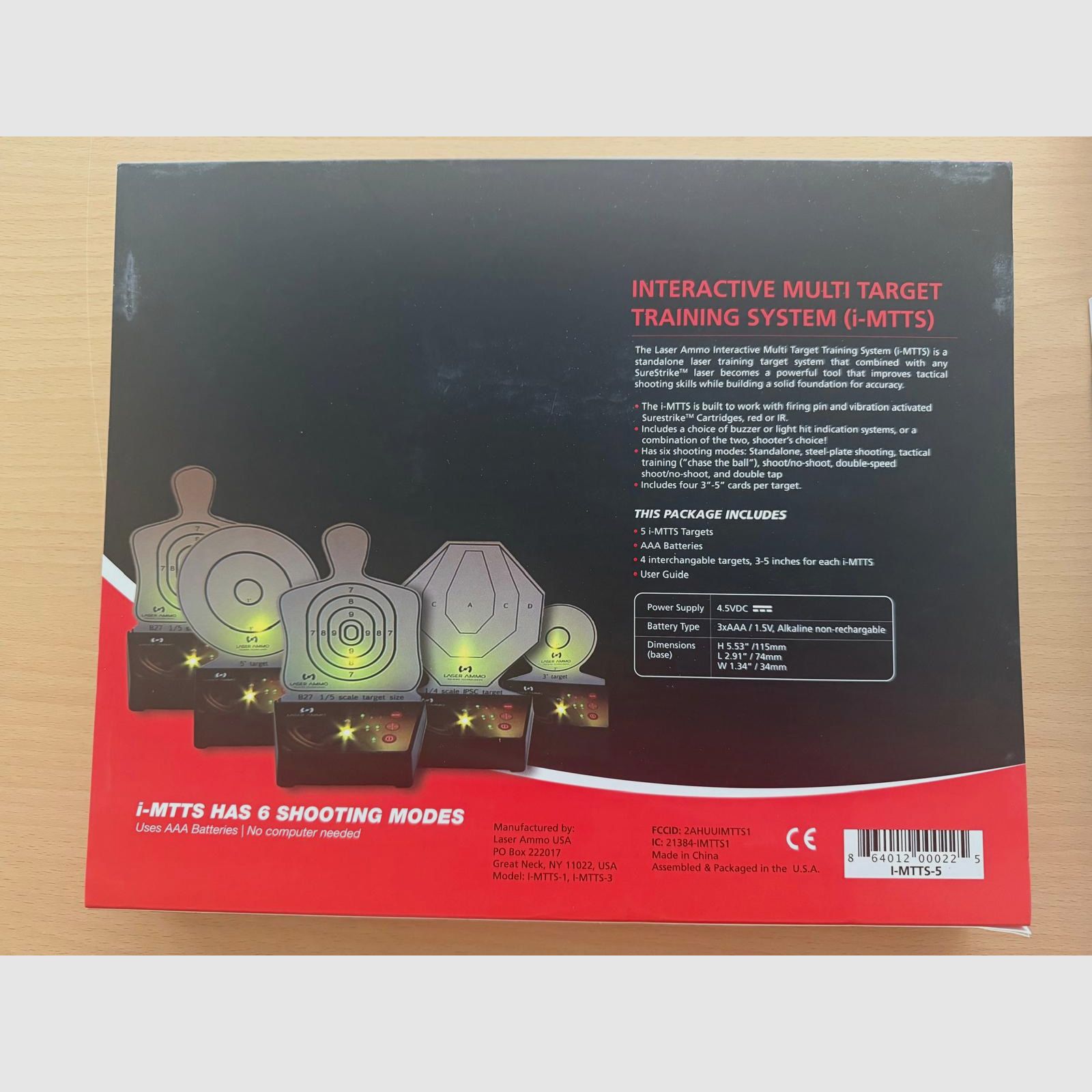 Système d'entraînement multi-cibles interactif i-MTTS