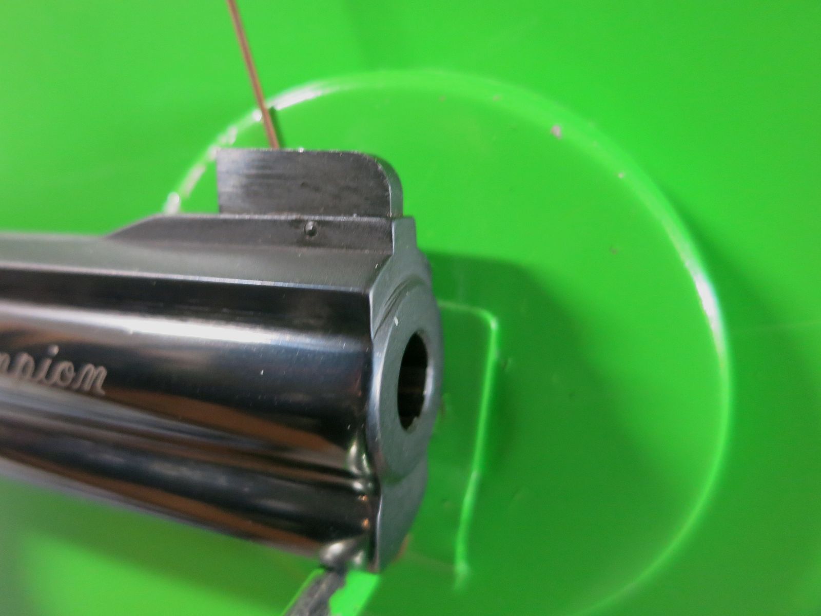 Revolver SMITH & WESSON Modell 586-5, Target Champion 6", Kal. 38/357 Mag, Royal Blue   #33-