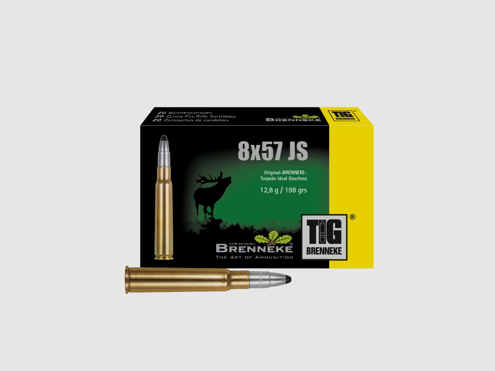 Brenneke 8x57JS TIG 198grs 20 rounds