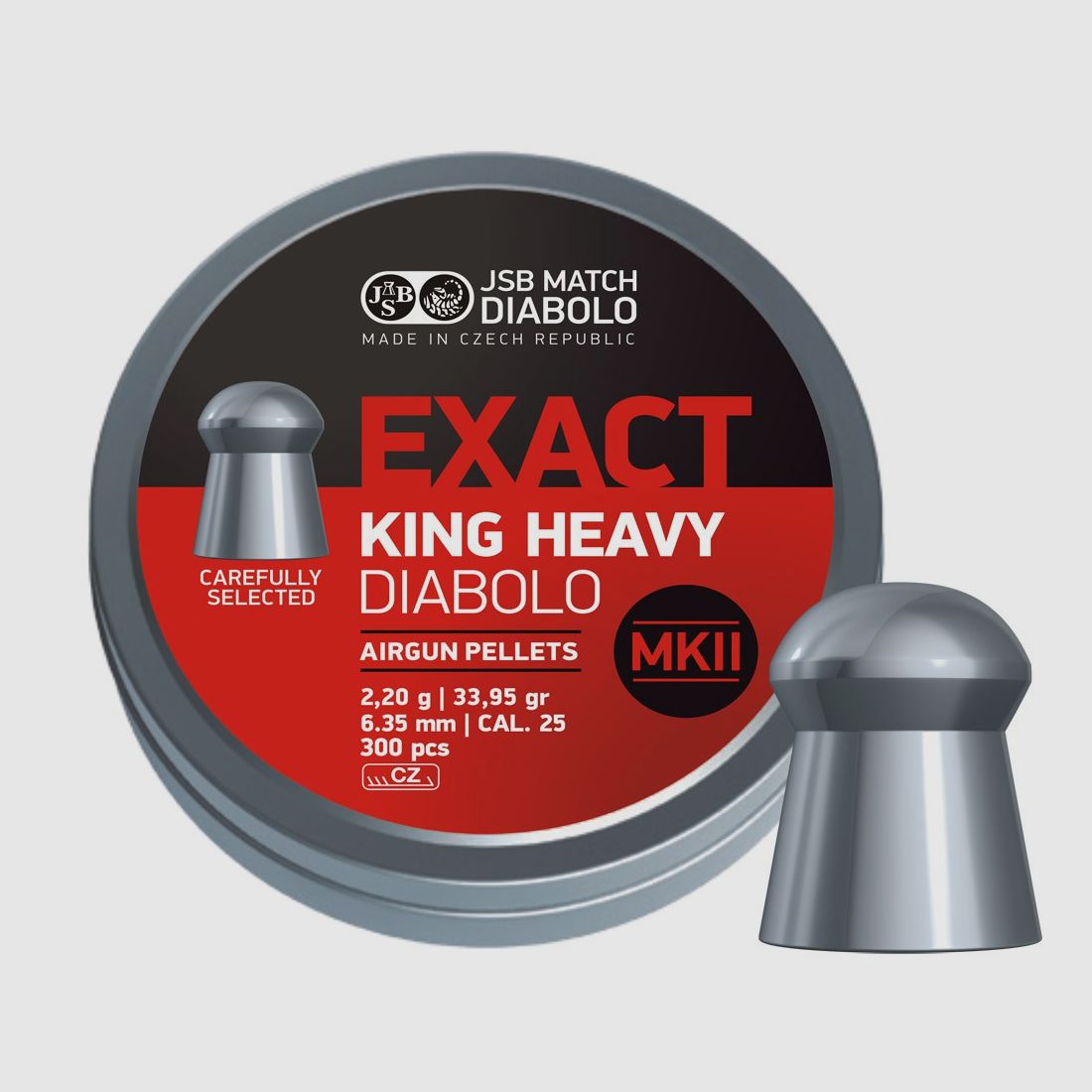JSB Exact King Heavy MKII .25 / 6.35mm