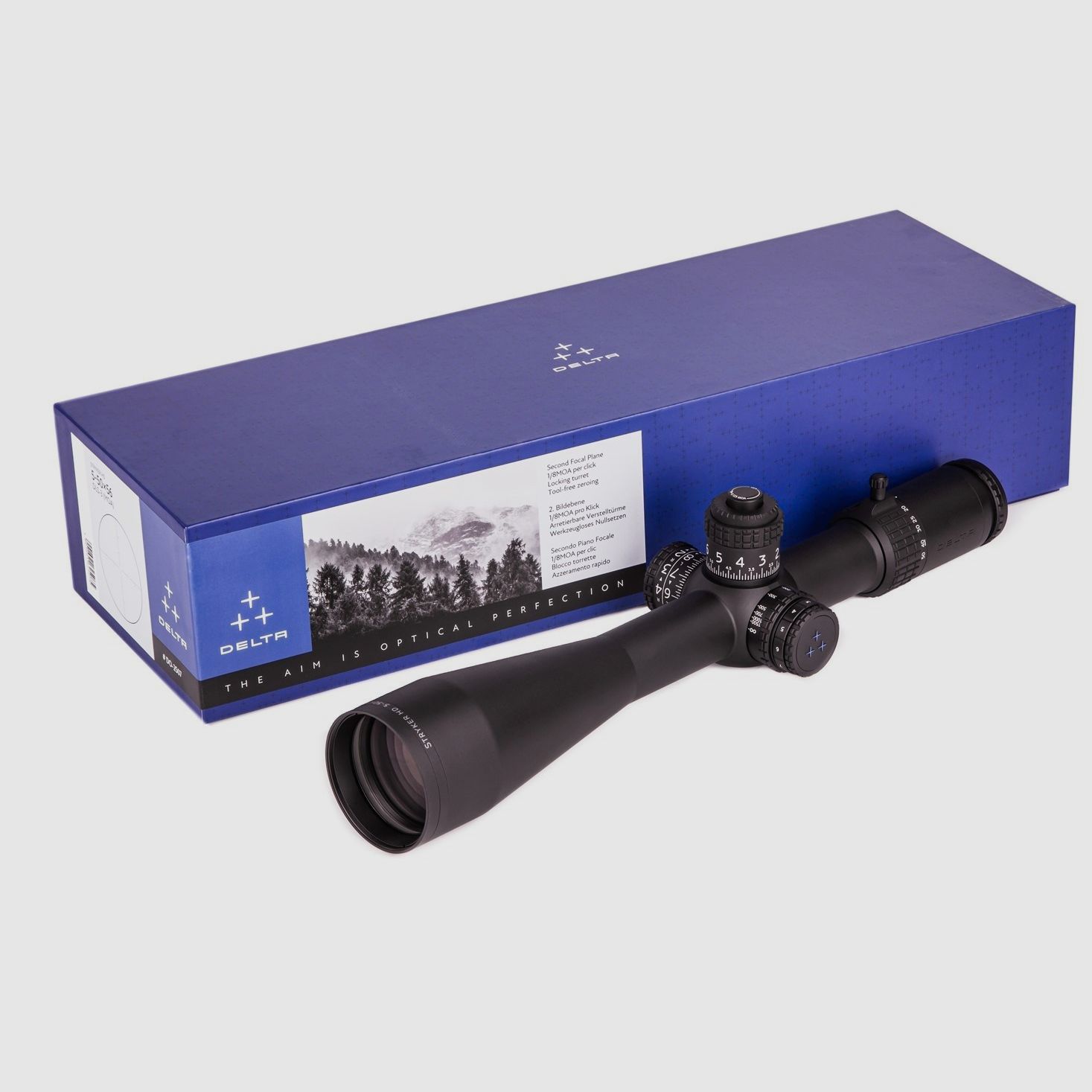 Luneta celownicza Delta Optical Stryker HD 5-50×56 SFP DLS-1, zdjęcie 2 z 6
