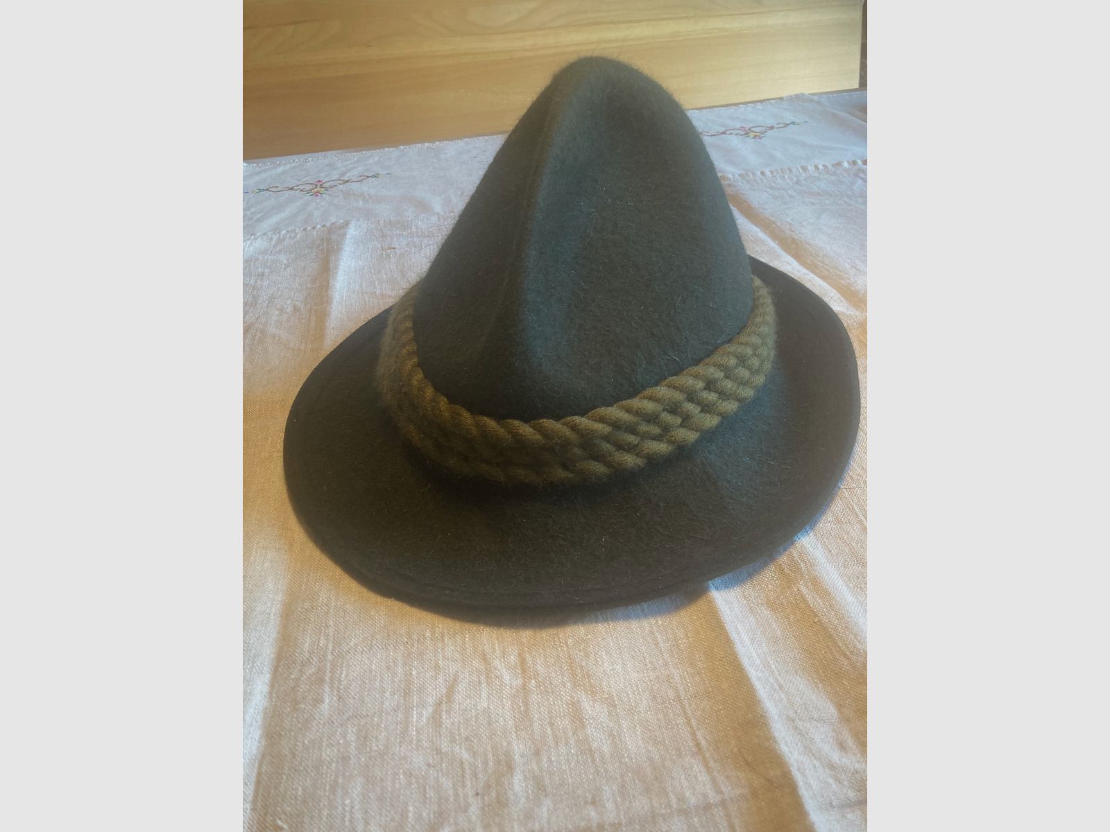 Sombrero de caza Loden de Zapf, como nuevo!