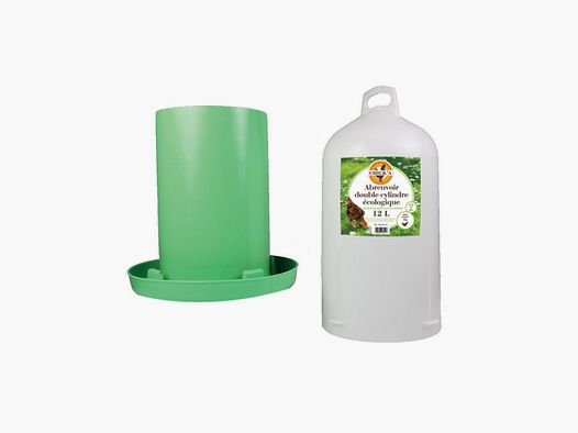 Abbeveratoio doppio cilindro Linea Verde 12L CHICK'A