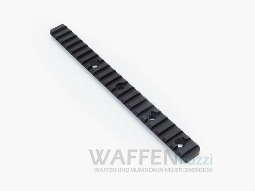 Weaver rail for Steyr Hunting 5 black anodized