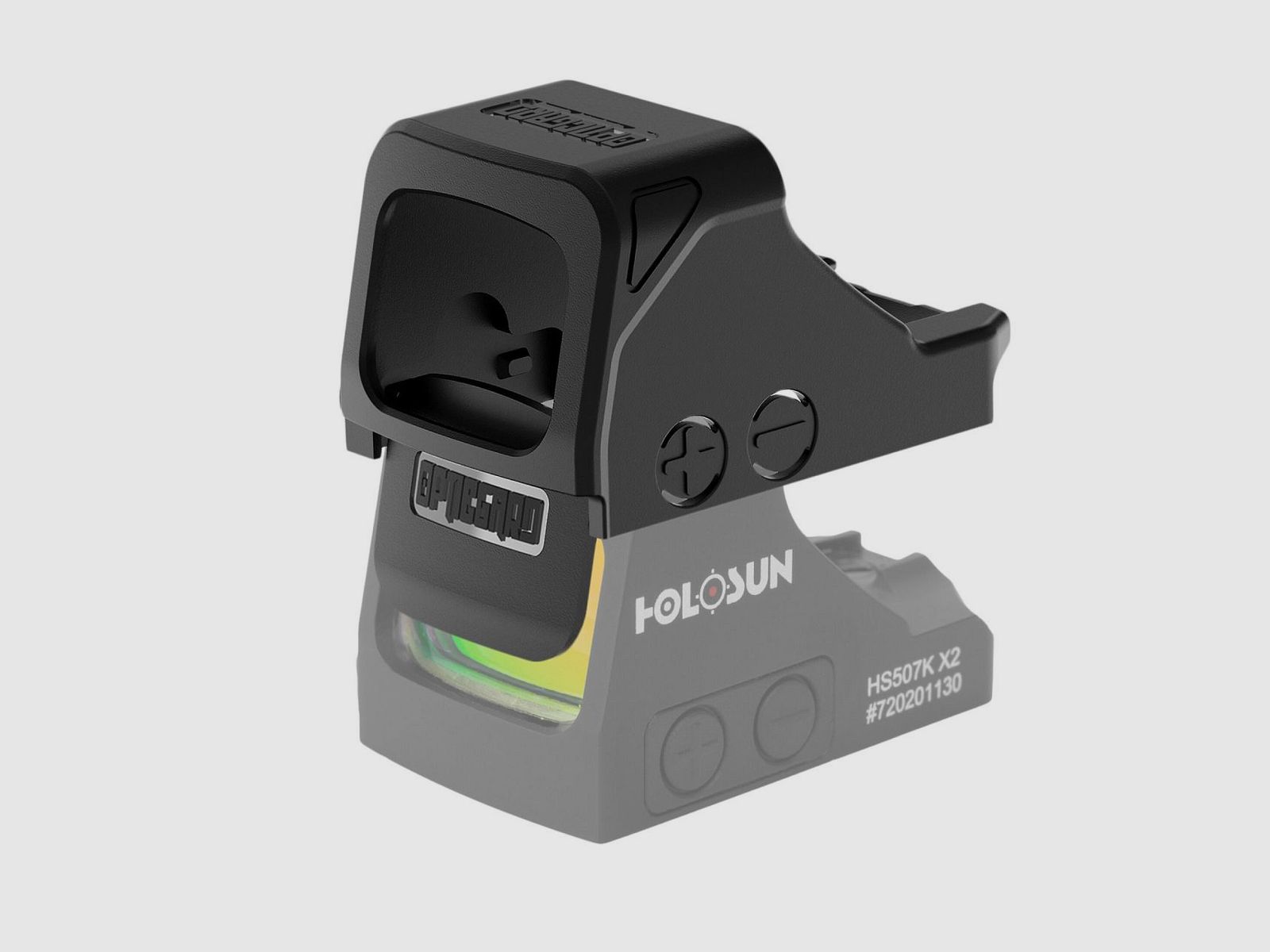 Cubierta de Visor Holosun OpticGard para Holosun 407K-X2/507K-X2 Negro