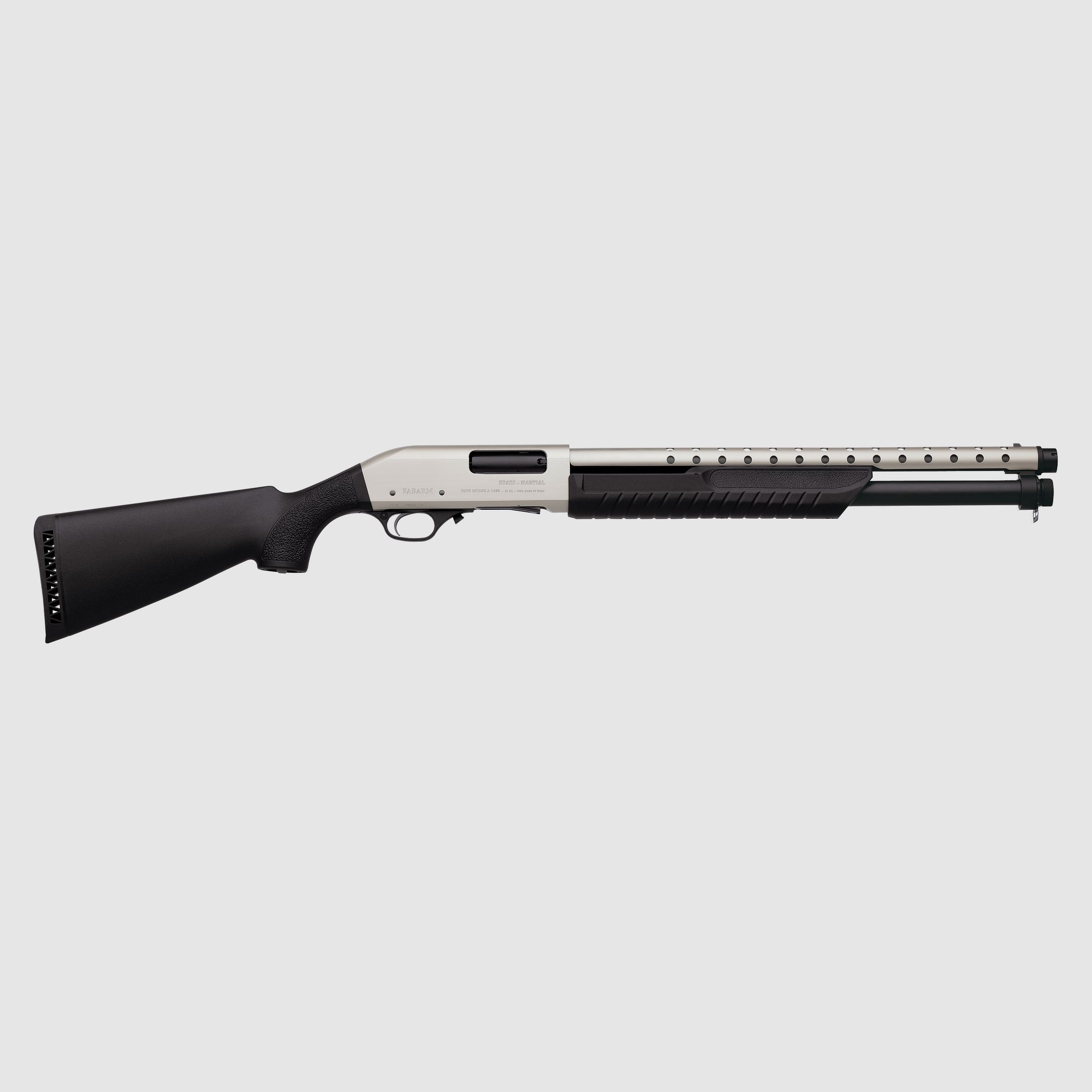 Fabarm SDASS Trainer Nickel, kaliber 12/76 || Vorderschaftrepetierflinte