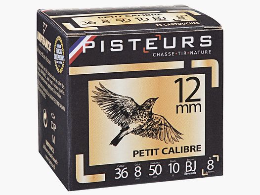 12 MM PISTOLENPATRONEN BLEI 6 PRO 25