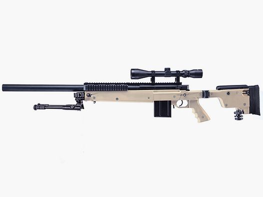 GSG 4406 Sniper Tan 6mm - Airsoft Federdruck