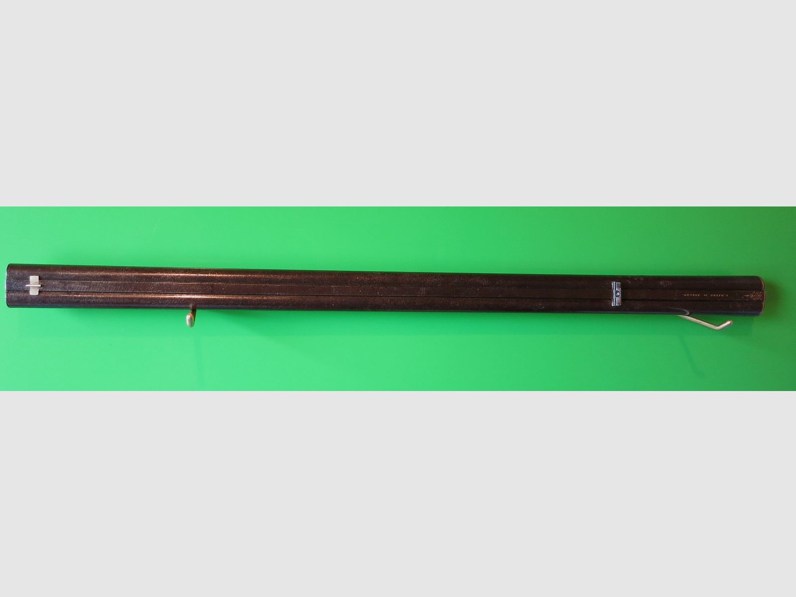 C. Raeke, Seelow. Doppelflinte/Querflinte Lauf Kal. 16/65, Goldeinlagen   #45-