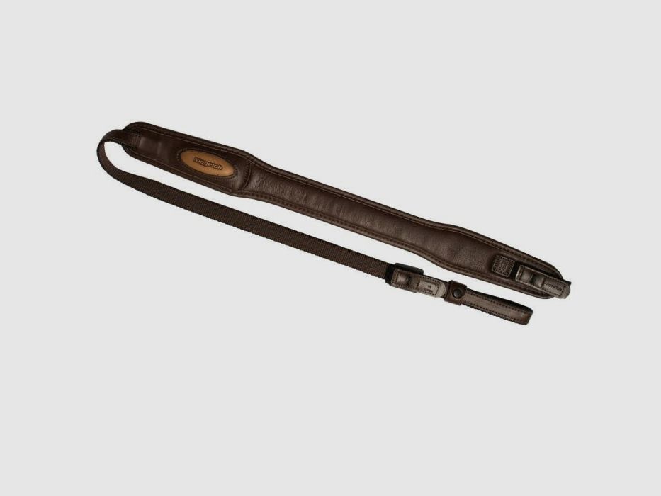 Bretelle pour carabine Niggeloh Premium en cuir - 55 cm 5 cm, image 1 sur 2