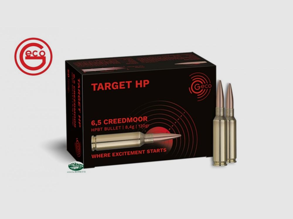 GECO Munition Kal. 6,5 CREEDMOOR TARGET HP- 130GR 2420105