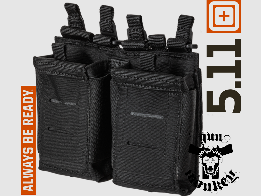 Podwójna ładownica na mag. karabinowe 5.11 Flex Double AR Mag 2.0 kol. 019 Black (56754), zdjęcie 3 z 3