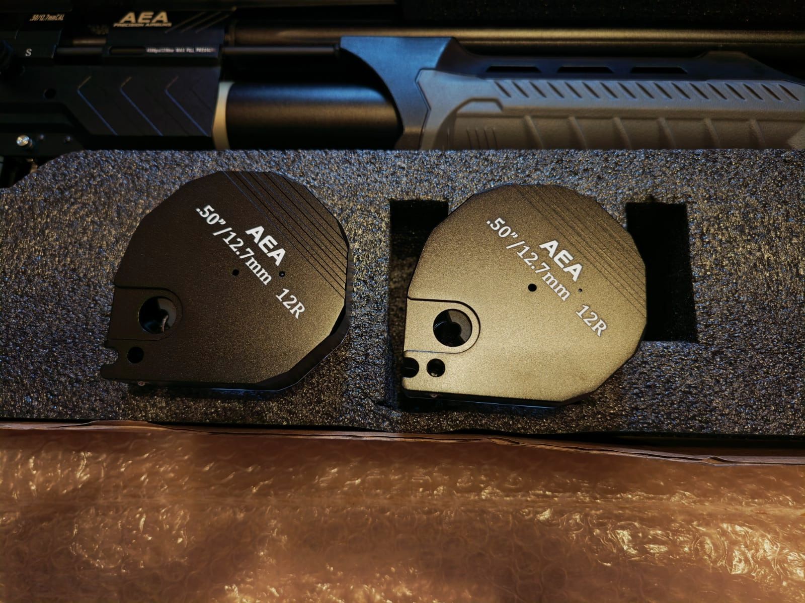 GoGun AEA Megalodon F-Serie 7,5 Joule | Kaliber .50 Luft / PCP karabin | z JADS podwójnym zbiornikiem | 2x 12 nabojowe magazynki aluminiowe | + wkładki stabilizujące do chwytu | z akcesoriami i fakturą