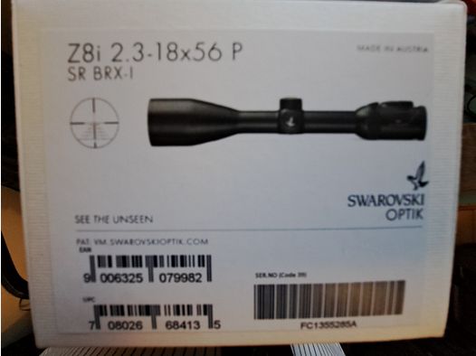 Swarovski Z8i 2.3-18x56 SR mit Schiene NEU!! inkl OVP kein Zeiss Leica