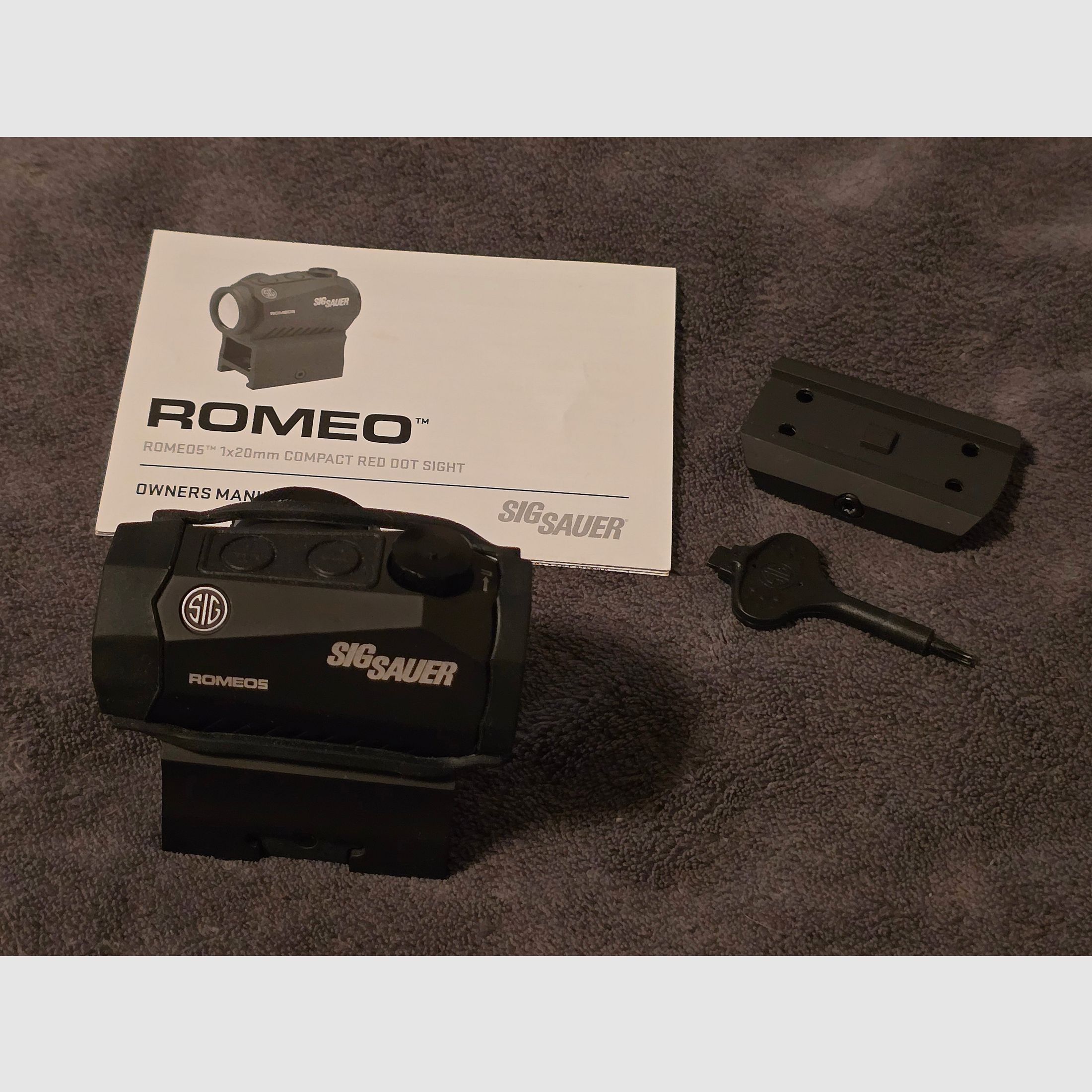 SIGSAUER ROMEO 5 Leuchtpunktvisier (Reddot / Rotpunkt)