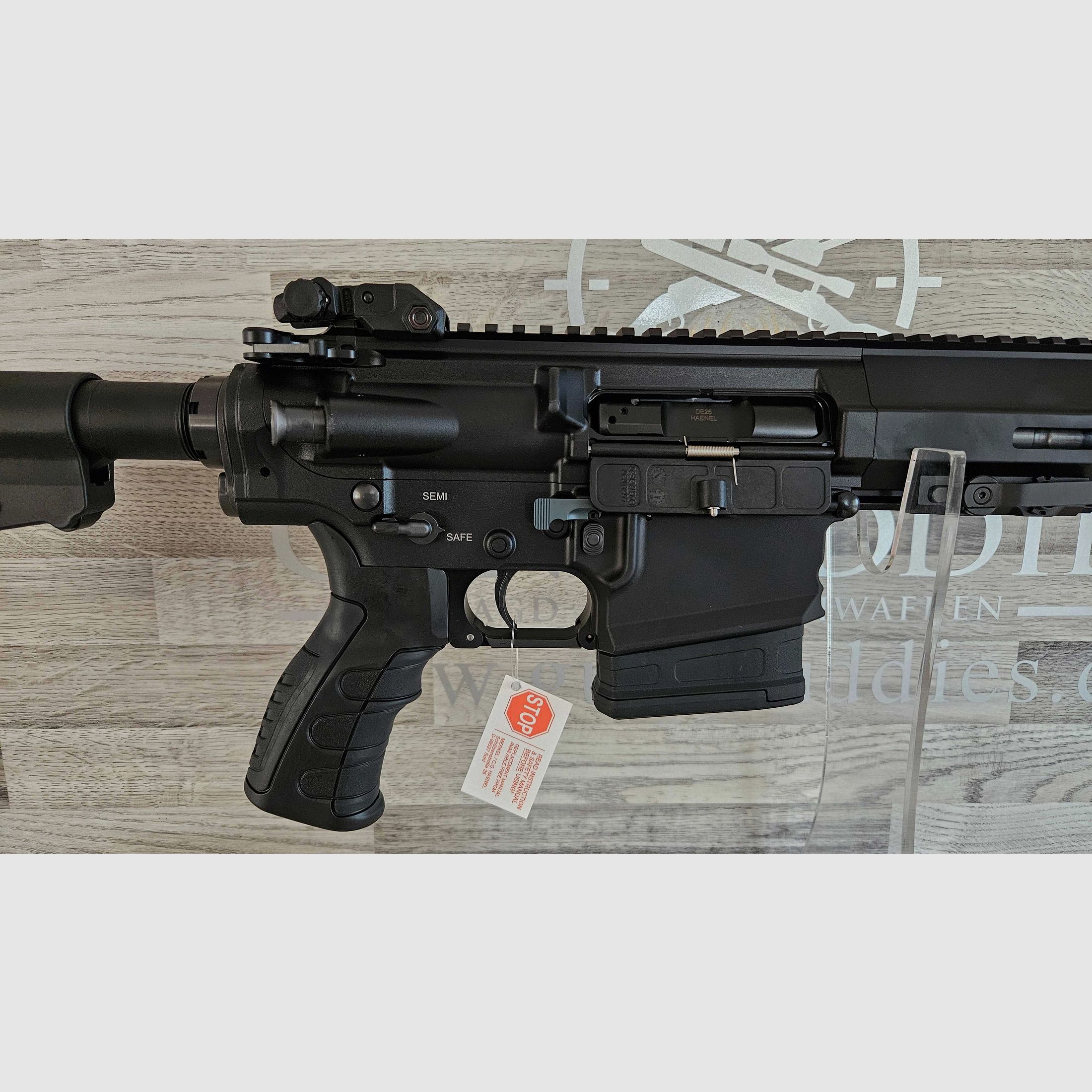 HAENEL CR308 Black cal. .308Win - 20" barrel - direct trigger - M-LOK handguard - including shipping costs - new goods from specialist trade -