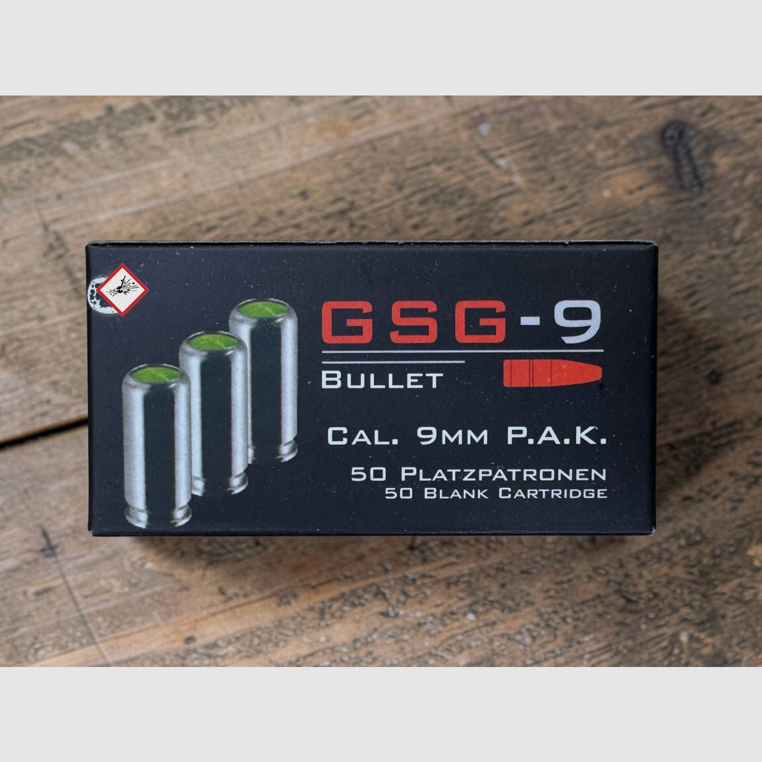 German Sport Guns Platzpatrone GSG 9 - 9mm P.A.K. 50 Schuss