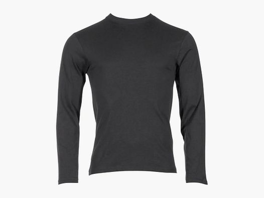 Mil-Tec Mil-Tec T-Shirt Langarm - Schwarz / S Herren