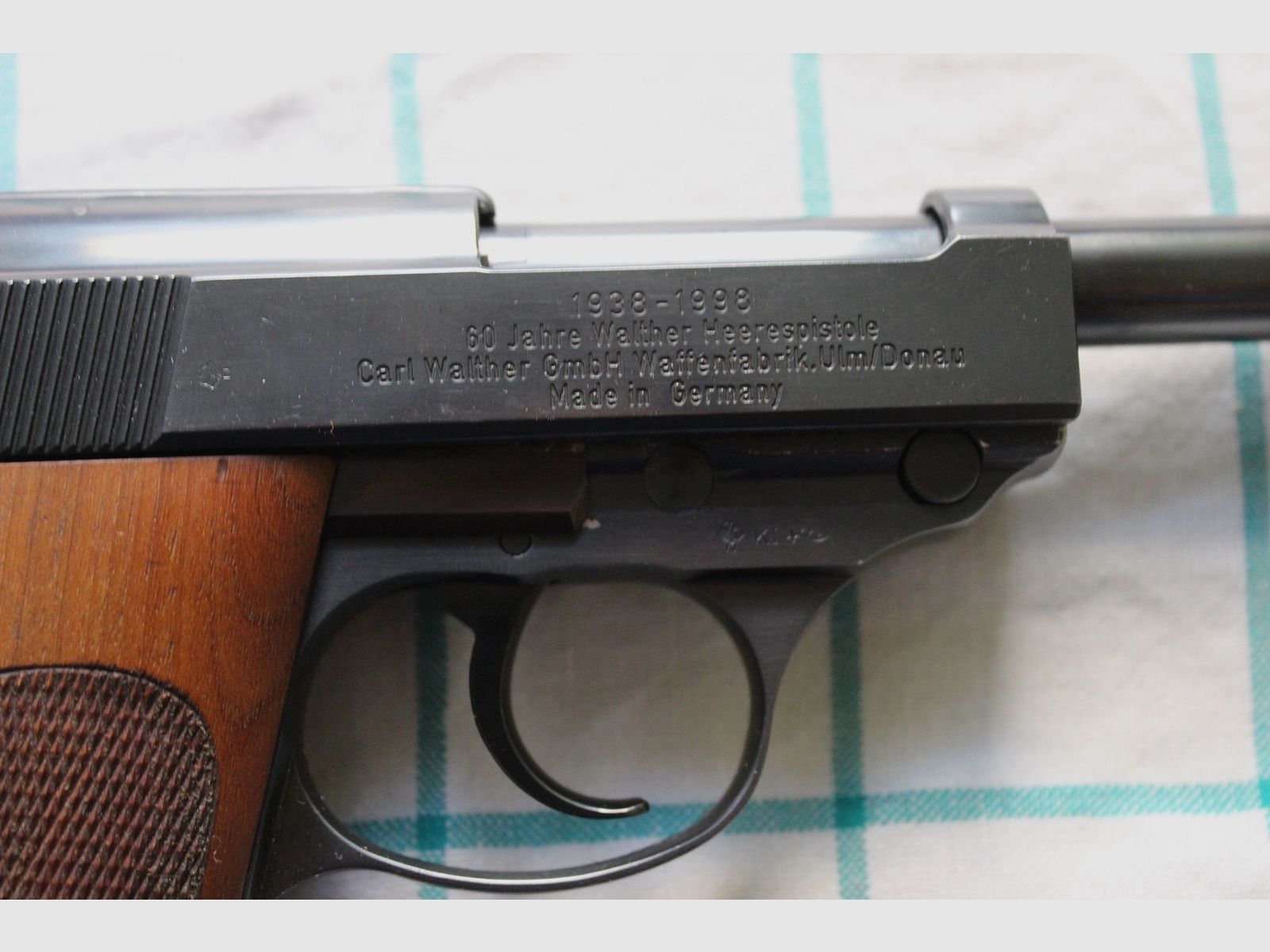 Walther Mod. HP 9mm Luger Jubiläumsmodell 60 Jahre Walther Heerespistole