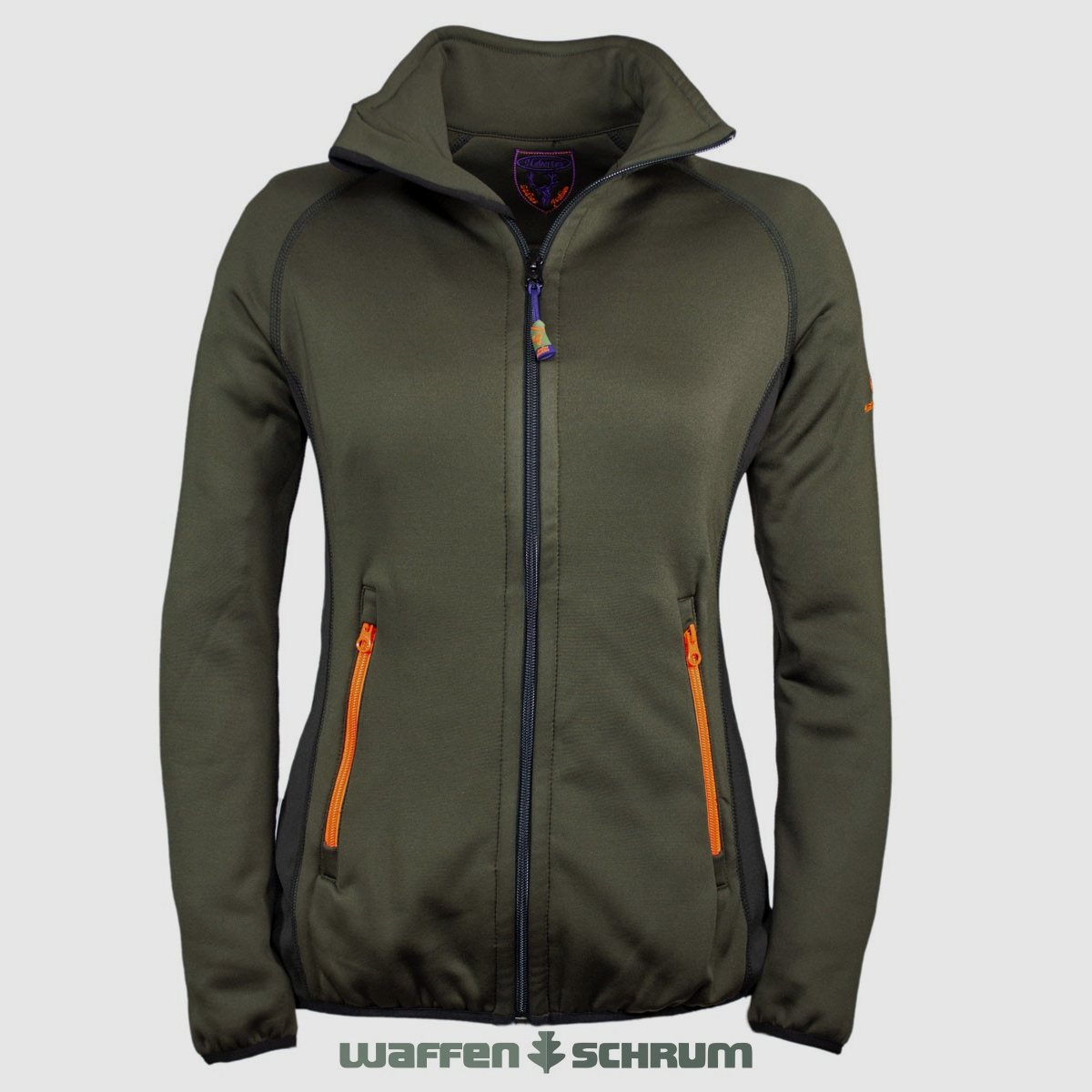 Hubertus Funktionsjacke Teragon  Oliv / schwarz