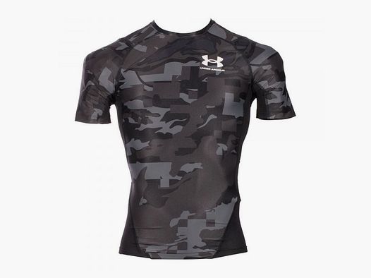 Under Armour Under Armour Shirt HG Isochill Comp Print SS schwarz