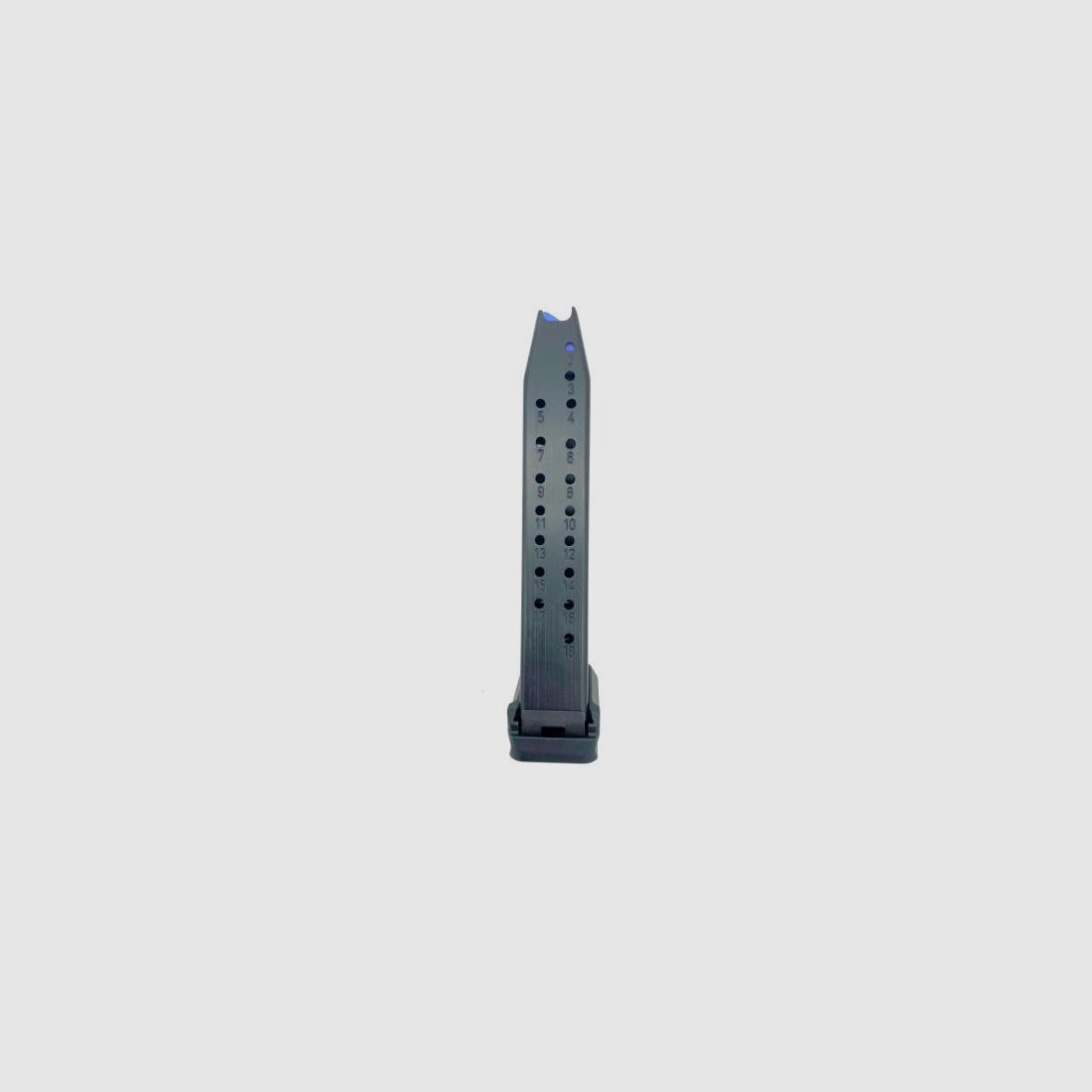 WALTHER Magazin f. PDP-FS /+2 AluBoden 9mmLuger  18+2Schuss