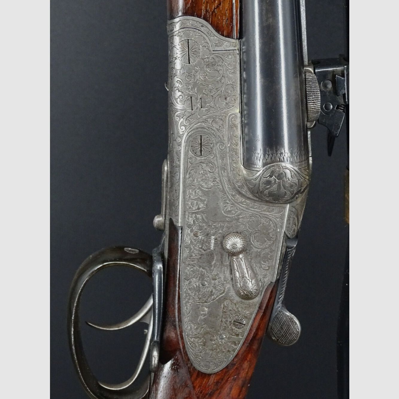 Krieghoff Neptun Primus DRGM year 1936 with ZF Visar 4 1/2 Busch Rathenow collection resolution