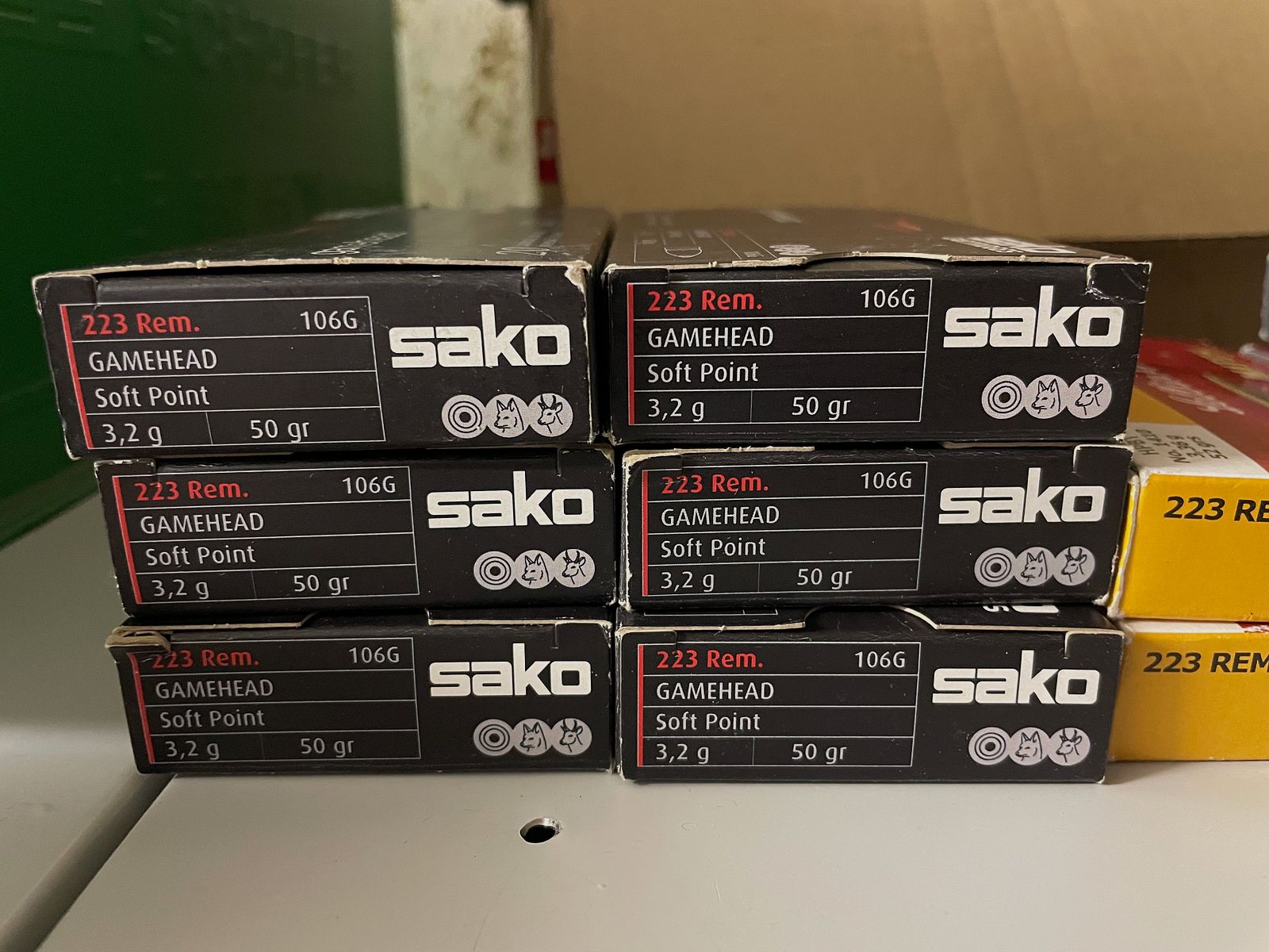 223 Rem Munition 326 Schuss für Jagd und Sport  (Sako, S&B, Magtech)