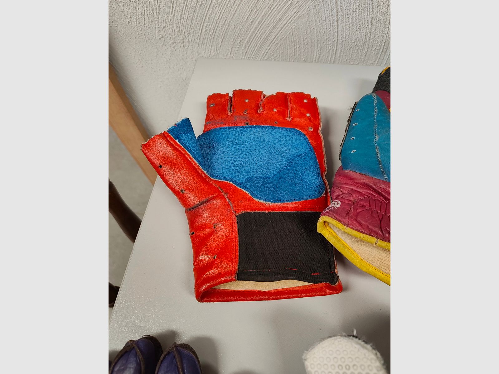 Schießhandschuh Konvolut 7 Stück Gehmann Holme Frankonia Anschütz