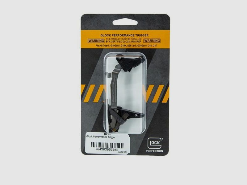 GLOCK Tuning/Ersatzteil f. Pistole Abzug Performance Trigger f. 9mmLuger Gen4&5, ca. 2000g