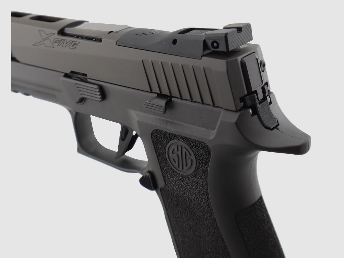 Neuwaffe, auf Lager: SIG Sauer P320 x5 Legion Pistole X-Five 9mm Finanzierung möglich