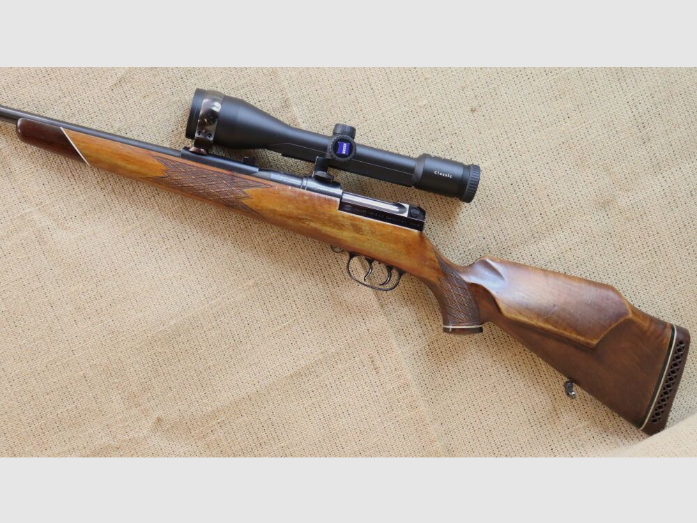 Mauser 66 met Zeiss 7x50 T, verlichte richtkruis 60 7x64