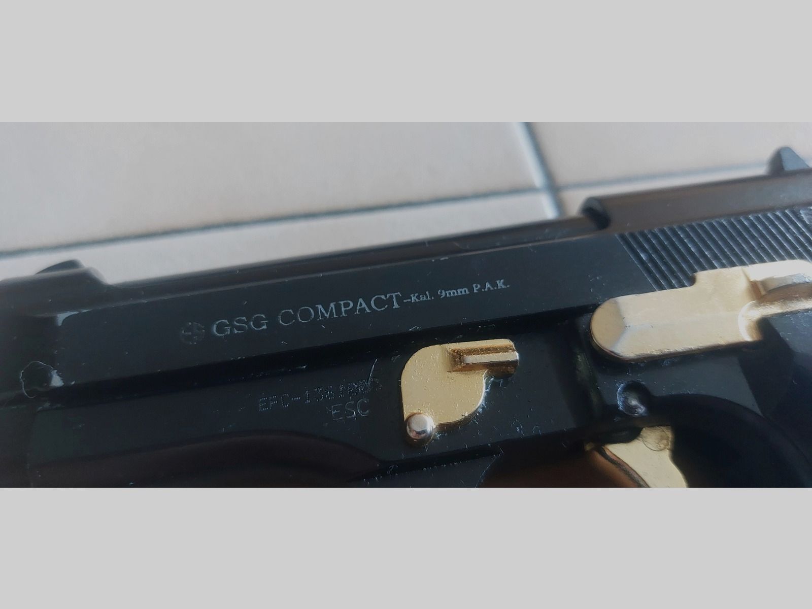 GSG Compact Gas Signal Pistolet - Kal. 9mm