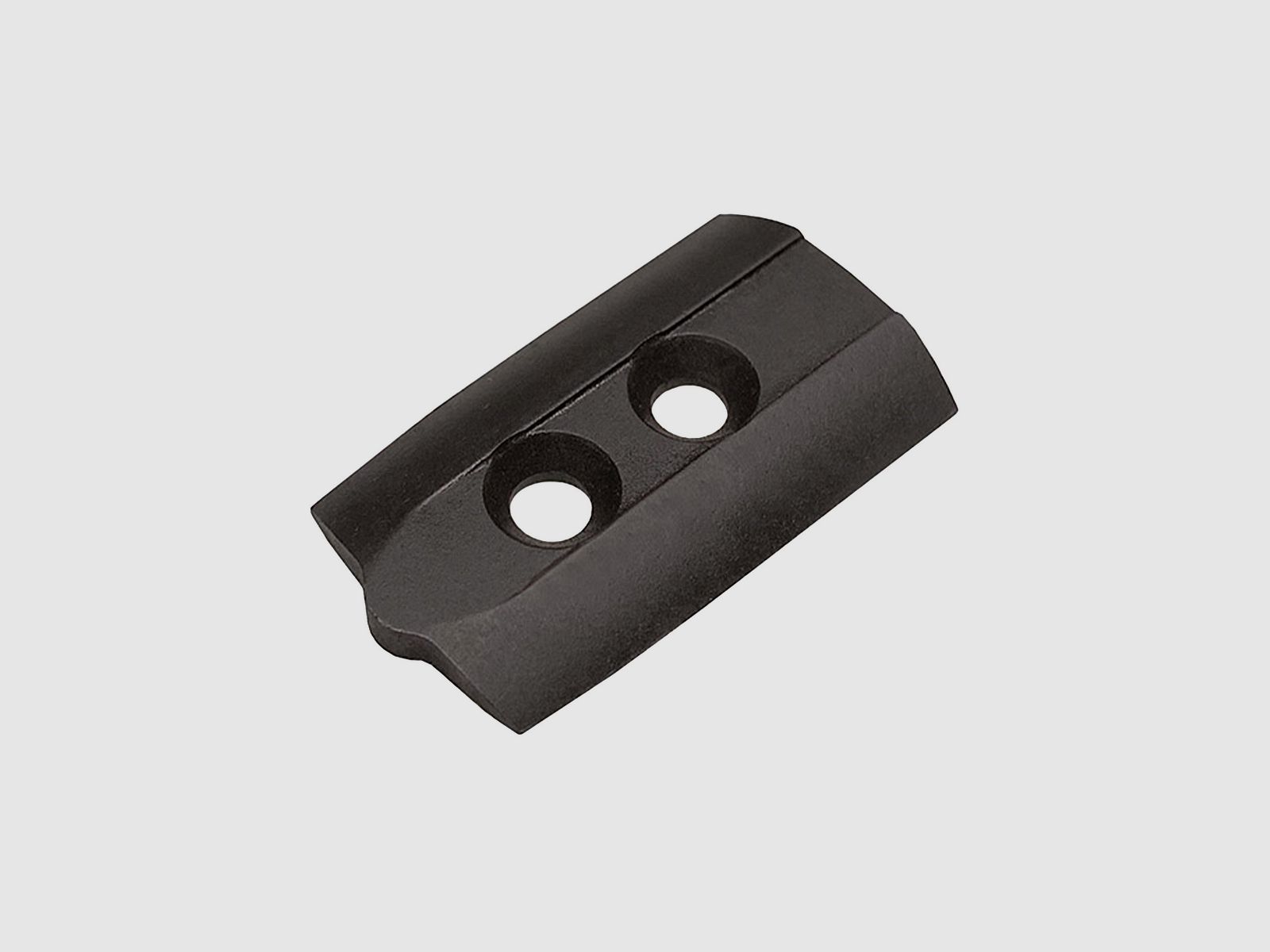 Abdeckplatte Opitc Ready schwarz