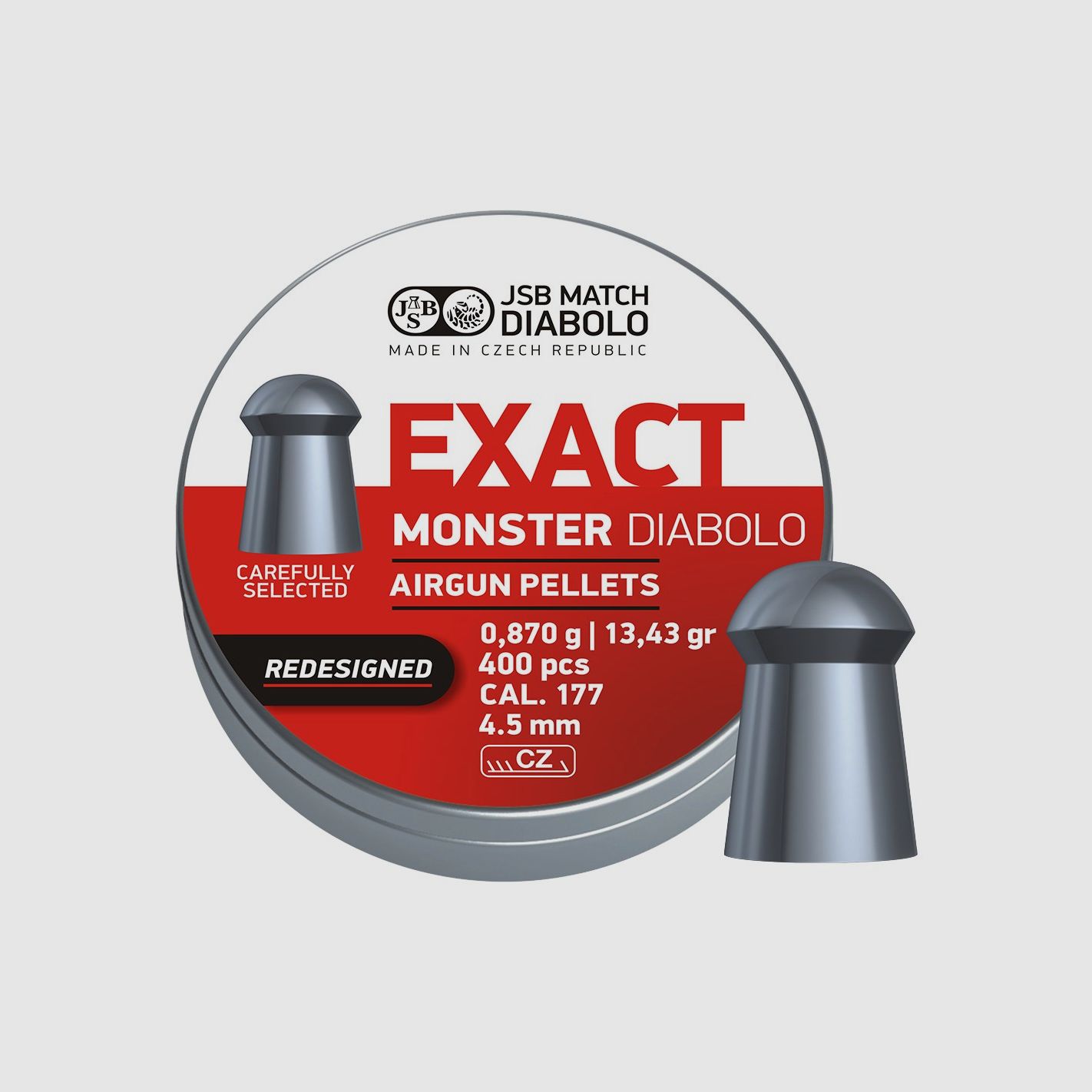 Geschosse Kal. 4,52 JSB Exact Monster redesigned 400 Stk 0,87 g