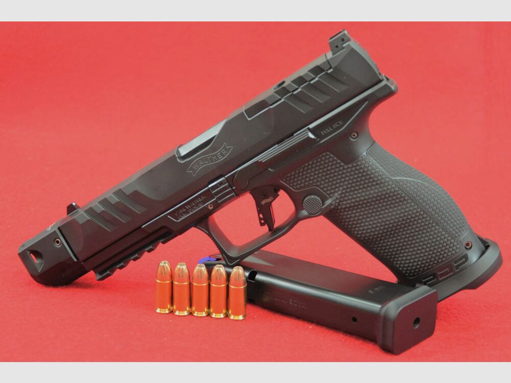 Walther PDP Full Size Pro SD V2 5,1" 9mm Luger incluant le compensateur AKS