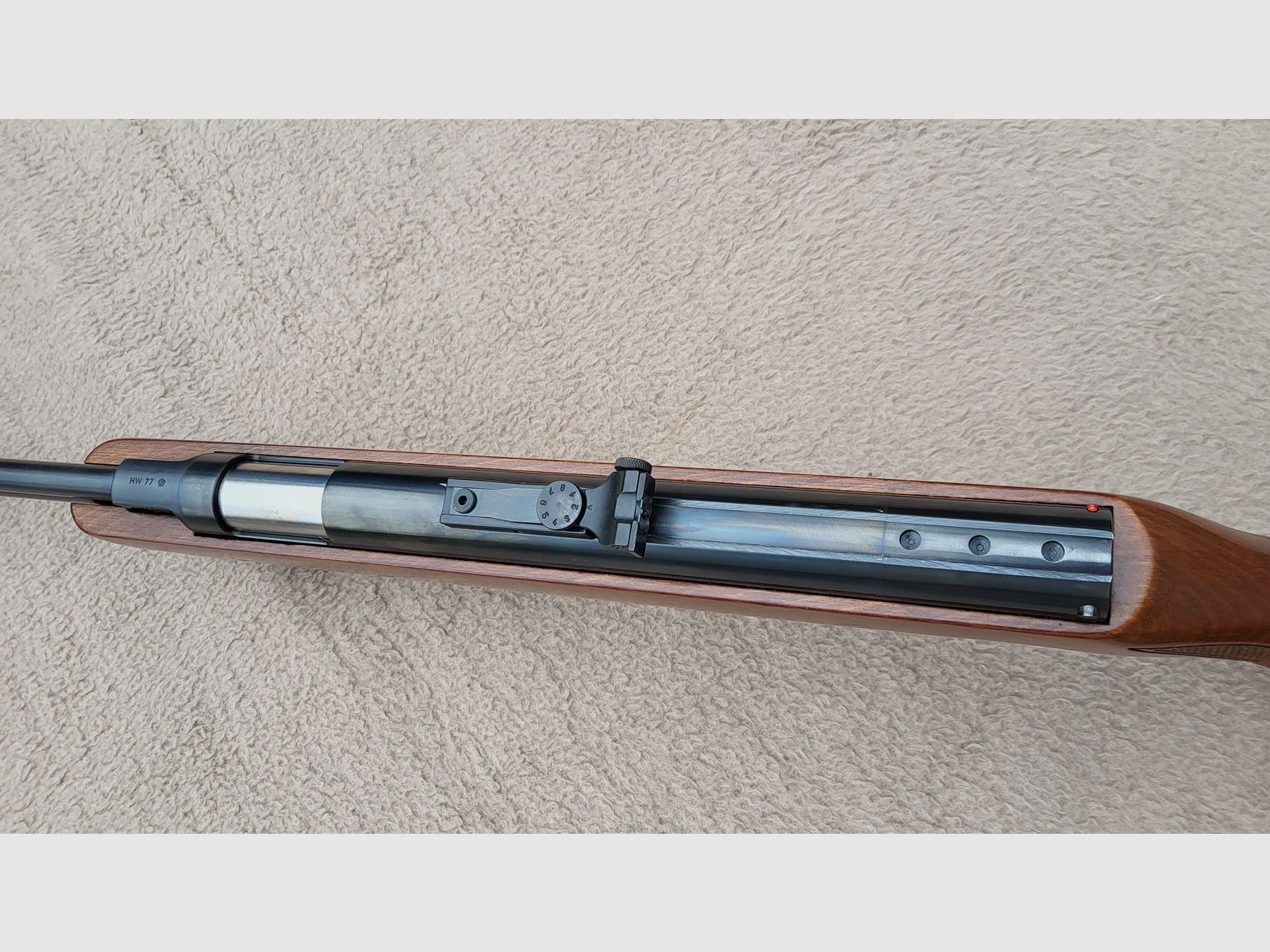 Luftgewehr HW 77 mit Zielfernglas 