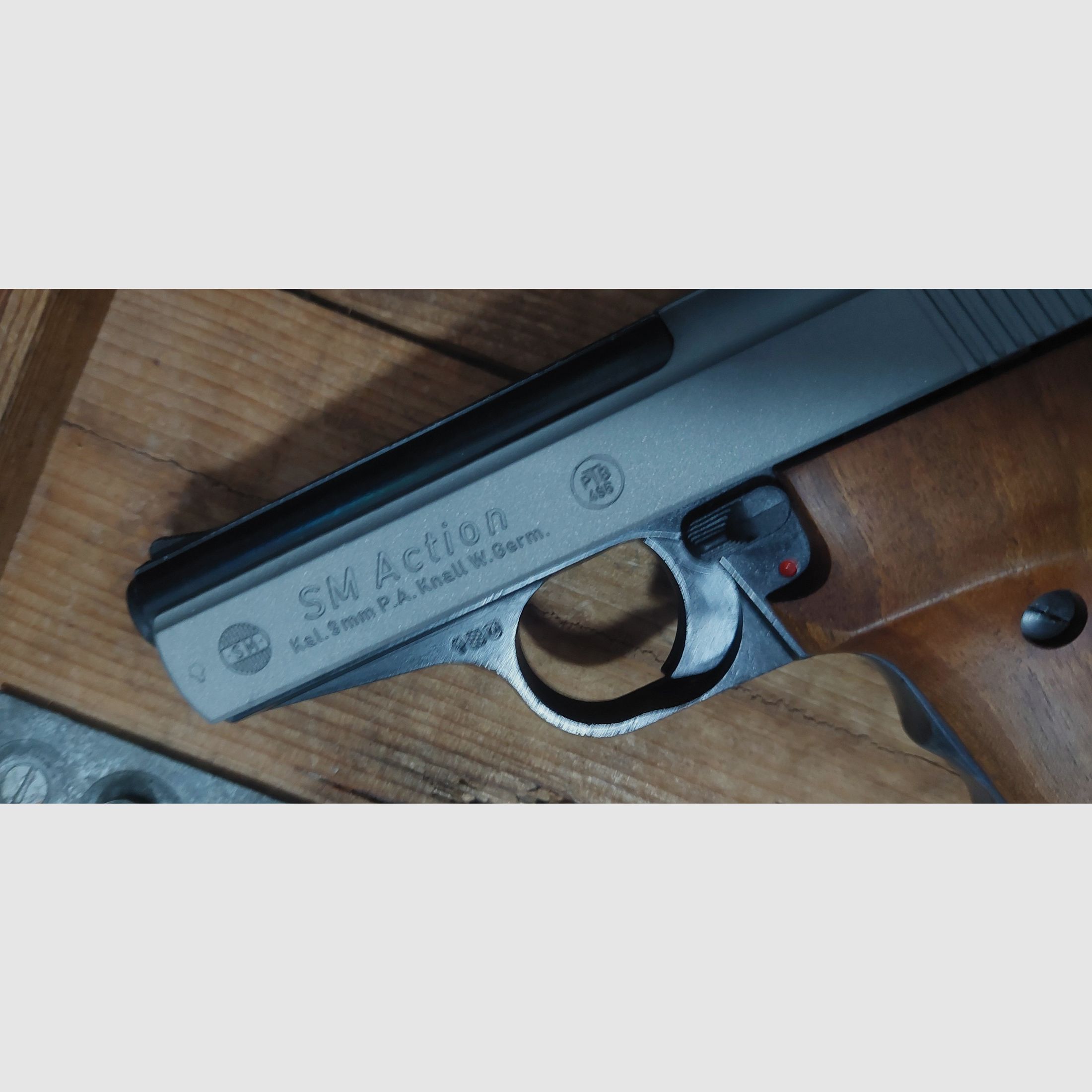 ⚠️ Unikat! Rhöner SM Action (PTB 496) RG8 RG9 aucune Röhm P99 p88 Zoraki HW94 glock Walther