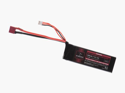 Lipo 7.4V 2200mAh 65C Graphene T-Plug | Nimrod