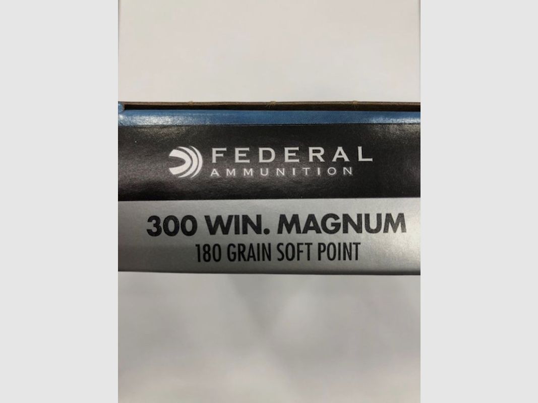 FEDERAL PATRONEN 300 WIN MAG GR 180, Bild 1 von 2